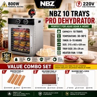 NBZ 10P TRAY Mesin pengering makanan Dehidrator Fruit Dehydrator Machine Food Dehydration Intelligen