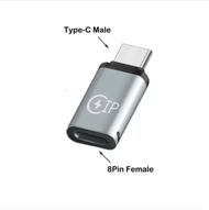 อะแดปเตอร์สายเคเบิล Lightning Female To Type-C ตัวผู้2.1A 5V สำหรับ Iphone XS USB C To Lighting Connector สำหรับ Huawei P30สายแปลง