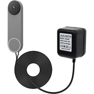 24V Transformer Doorbell Power Adapter Compatible with Google Nest,Wyze,Eufy Video Doorbells, C Wire