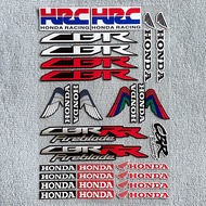 Reflective Motorcycle Sticker Fuel Tank Pad Sticker Helmet Sticker For Honda Racing CB500 CBR300R CB