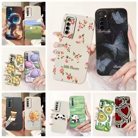 For Realme 6 Pro Case Realme 6i 6S Stylish Candy Painted Cover Shockproof Phone Case For Realme 6S 6