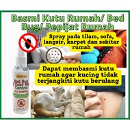 Bed Bug Spray Killer Spray Kutu Kucing Rumah Flea Spray For Home Dust Mite Spray Hama Tilam 100ml