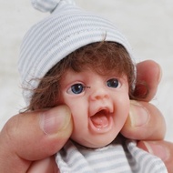 Boneka Bayi Kecil Lucu Baby Doll Silikon Full Body Realistis Newborn M