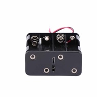 MFAVIP Battery Holder Box Storage Box 12 Volt 12V Both Sides Safety Plastic 8 AA Batteries Battery C