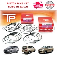 TP Piston Ring Set (Size 35960-STD) Toyota Innova 2.0 1TR-FE