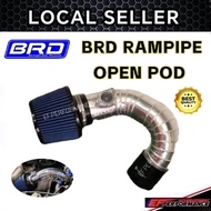 BRD RAM PIPE HILUX VIGO REVO RANGER T6 T7 DMAX NAVARA D40 NP300 TRITON OPEN POD AIR FILTER PIPING IN
