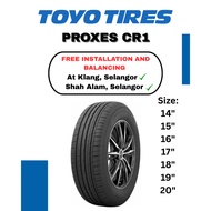 Toyo Tires Proxes CR1 175/65R14 185/55R15 195/55R15 185/55R16 195/50R16 205/45R17 215/50R17  225/65R