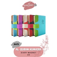 Al-Quran Humaira Diary Magnet A5 Tanpa Tagging