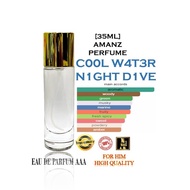 PEWANGI / PERFUME C00L W4TER NIGHT DIV3 (MEN) D4V'D0''F (AMANZ PERFUME) [35ML] FRAGRANCE EAU DE PARF