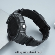 Waterproof silicone watchband for Casio AE1500 1200/WS-1400H/1300 W-218 soft resin silicone watch st