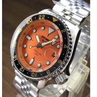 [Watchwagon] Seiko 5 Sports GMT SSK005 Made in Japan 100m WR Orange Dial Automatic Gents Watch ssk005j  ssk005j1