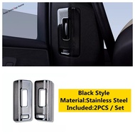 CJ7F B-pillar Air Outlet Frame Cover Trim Fit For Volvo Xc60 2018 - 2026 Stainless Steel Accessories