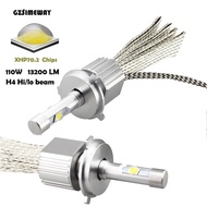 2pcs Car LED XHP70 H11 Headlight H4 9005 9006 H7  LED H16 H8 HB3 HB4 LED Bulb 6000K white 116W 13920
