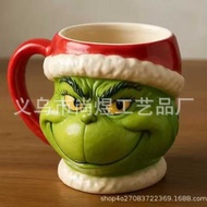 New Product Grinch Mug Christmas Grinch Mug Christmas Big Belly Cup Home Decoration Coffee Cup Gift