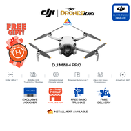 DJI Mini 4 Pro - Malaysia Set with MCMC Sirim Certified, Advanced Mini Camera Drone