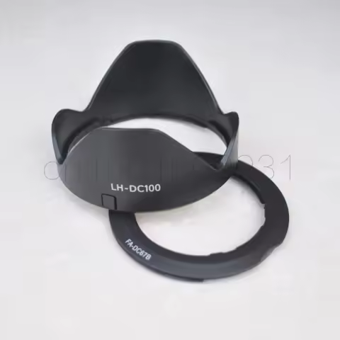 LH-DC100 dc100 flower Lens Hood FA-DC67B Adapter For Canon PowerShot G3X SX60HS SX50HS SX40HS SX30IS