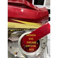HONDA EX5 DREAM CRYSTAL RED** 2K MOTORCYCLE PAINT/ CAT MOTORSIKAL