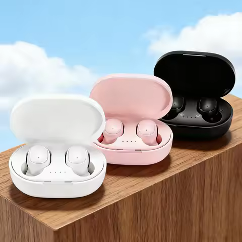 Original A6S TWS Wireless Bluetooth Headset with Mic Earbuds Noice Cancelling Earphone Bluetooth Hea