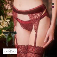 ANNEBRA Mystic velour lace garter belt(A61AA2076)(Direct from Japan)1