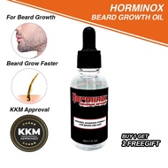 [BEST SELLING] Horminox Minyak Jambang Berkesan Melebat Menumbuhkan Jambang Rambut Janggut Beard Oil Grow Murah Borong