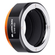 K&F Concept Lens Mount Adapter Compatible for Olympus OM Mount Lens to M4/3 MFT Olympus Pen Cameras