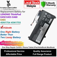 LENOVO Laptop Battery 45N1754 45N1755 4122mAh for LENOVO ThinkPad E450 E455 E460 E465