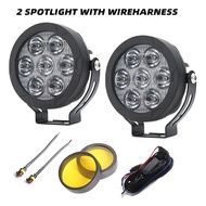 SANVI 4.5‘’ LED Work Light Spotlight Fog Light Driving Lamp For BMW R1200GS R1250GS F800 F850 F900 M