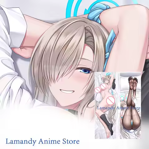 Dakimakura Asuna Ichinose Blue Archive Anime Double Sided Print Pillowcase Life Size Body Pillow Cov