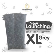 Baabaasheepz baa baa sheep hikarusa bolster pillow bed time buddy bolster pillow size XL Grey