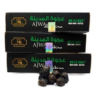 Kurma Ajwa Ara Dates 500gr Original Kemtan Hitam