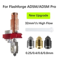 HB Upgrade For Flashforge Adventurer 5M Hotend  5M Pro Hot end AD5M Nozzle Replacable Caremic Hotend
