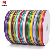 0.6cm Ribbon 6mm Ribbon Gift Wrapping Ribbon Braided Hair Ribbon Mounting Ribbon Ribbon