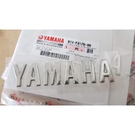 B1VF417B00 YAMAHA Brand Silver Color 3D XSR-155 LOGO Genuine B1V-F417B-00 EMBLEM