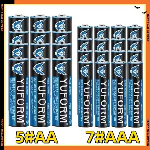 NewAAA Battery 1.5V AA Disposable Alkaline Dry Battery for LED Light Toys Mp3 CameraFlashShaverCDPla