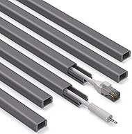 ZhiYo 85in Cord Covers for Wires on Wall, 1 Mini Cord Hider Wall, Self-Adhesive Wire Covers for Cord