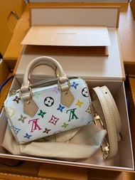 Louis Vuitton LV x 村上隆 Nano Speedy