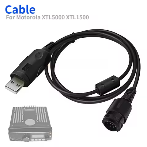 HKN6184 USB Programming Cable for Motorola XIR M8268 M8260 M8228 M8660 APX6500 XPR4500 MTM5400 DM340