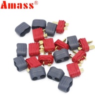 Amass T Plug Deans Connector With Sheath Housing For RC Lipo Battery Rc Drone