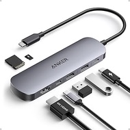 Anker USB C Hub, 7-in-1 Multi-Port USB Adapter for Laptop/Mac, 4K@60Hz USB C to HDMI Splitter, 85W M