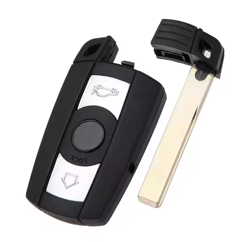 A03Q-2X Replacement 3 Button Smart Remote Keyless Key Shell Fob Case For BMW 1 3 5 6 7 E90 E93 E92 M