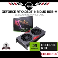 COLORFUL GEFORCE RTX4060TI NB DUO 8GB-V | 8GB GDDR6 | GRAPHICS CARD