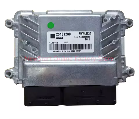 25181280 New ECU Original Car Engine Computer Board Electronic Control Unit 5WY1J12A Fit for Chev-ro