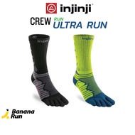 Injinji Ultra Run Crew Separate Toe Socks Road Running Half-Calf