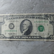 Uang Kertas Amerika 10 Dollar (Tp517)