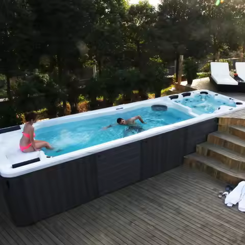 7.5m Container Swimming Pool Whirlpool Spa Outdoor Jacuzzier Hot Tubs Swim SPA Pool