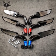 Modified Motorcycle Rearview Mirrors Wind Wing Adjustable Rotating Side Mirrors For YAMAHA MT01 MT25