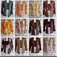 Lapakfashion07 Promo Kebaya nenek modern/ Kebaya sifon motif print/ kebaya bali/ kebaya jadi sifon l