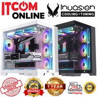 INVASION A-2000 TG ATX CASING BLK/WHT
