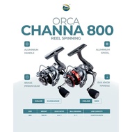 Orca Channa 800 Aluminum Handle Spinning Reel