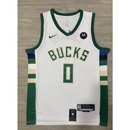 NBA jersey Milwaukee Bucks #0 Lillard  basketball jersey OKKA